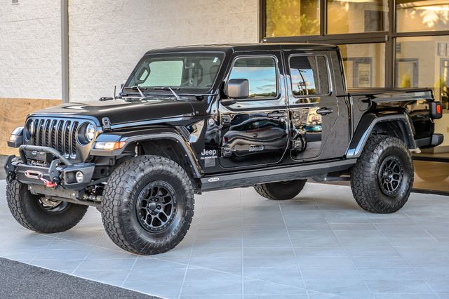 2021 Jeep Gladiator GLADIATOR OVERLAND 4X4 LOW MILES WHEELS BUMPER WITH WINCH BUMPER - 22936776 - 5