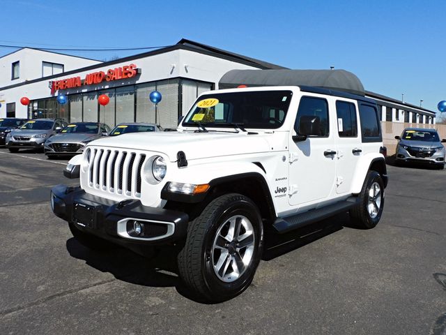 2021 Jeep Wrangler Sahara Unlimited 4x4 - 22333025 - 1