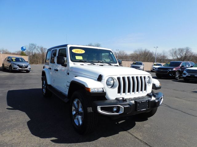 2021 Jeep Wrangler Sahara Unlimited 4x4 - 22333025 - 4