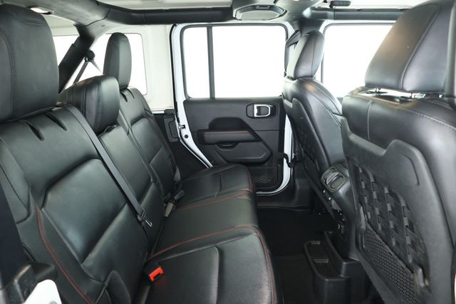 2021 Jeep Wrangler Unlimited Rubicon 4x4 w/ Uconnect 4C NAV, Steel Bumpers, Leather - 22897880 - 18