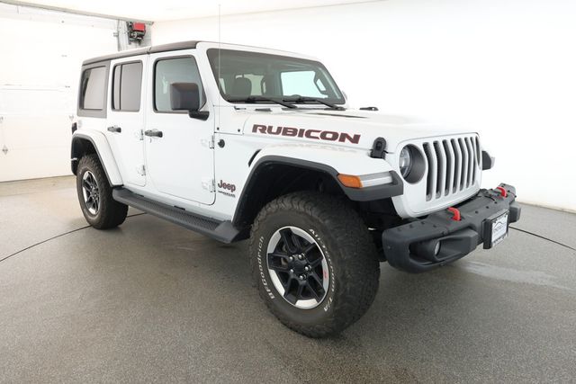 2021 Jeep Wrangler Unlimited Rubicon 4x4 w/ Uconnect 4C NAV, Steel Bumpers, Leather - 22897880 - 2