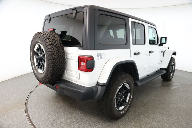 2021 Jeep Wrangler Unlimited Rubicon 4x4 w/ Uconnect 4C NAV, Steel Bumpers, Leather - 22897880 - 3