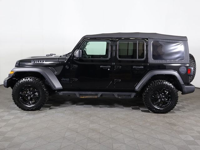 2021 Jeep Wrangler Unlimited Willys - 22929434 - 13