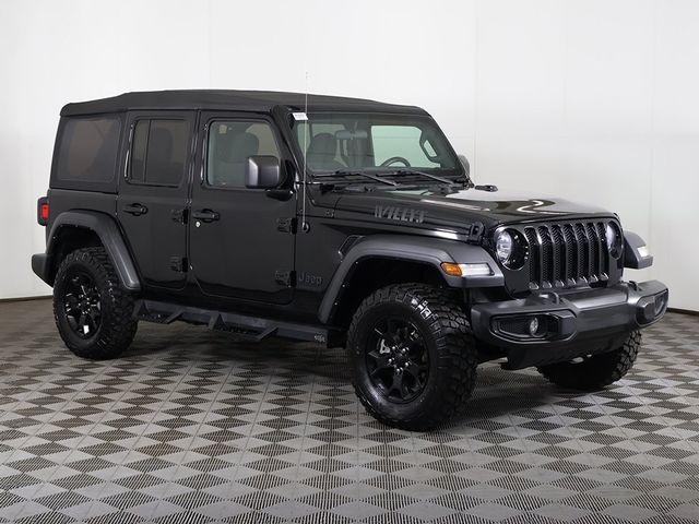 2021 Jeep Wrangler Unlimited Willys - 22929434 - 40