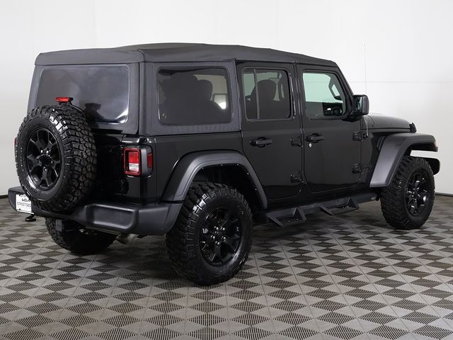 2021 Jeep Wrangler Unlimited Willys - 22929434 - 6