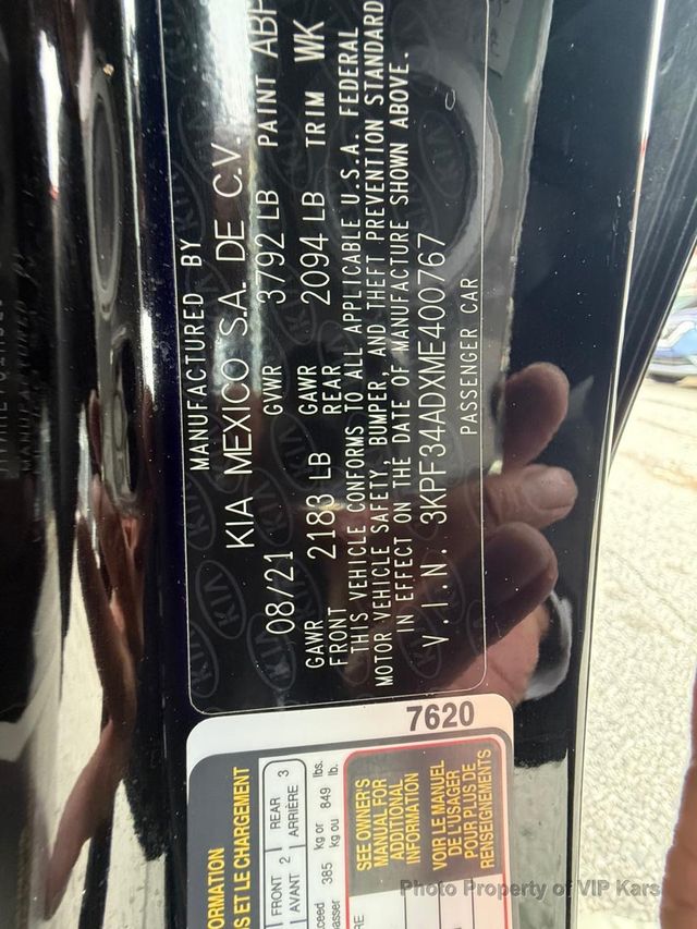 2021 Kia Forte GT-Line IVT - 22939205 - 17
