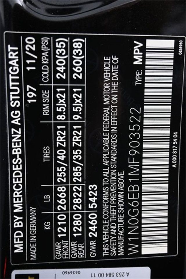 2021 Mercedes-Benz GLC AMG GLC 43 4MATIC SUV - 22911029 - 3