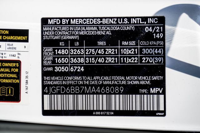 2021 Mercedes-Benz GLE AMG GLE 53 4MATIC Coupe - 22894364 - 46