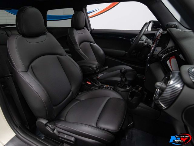 2021 MINI Cooper S Hardtop 2 Door CLEAN CARFAX, 6-SPD MANUAL, SIGNATURE TRIM, PAN SUNROOF, NAVI  - 22903568 - 18