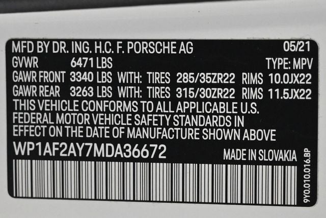 2021 Porsche Cayenne Turbo - 22932416 - 29
