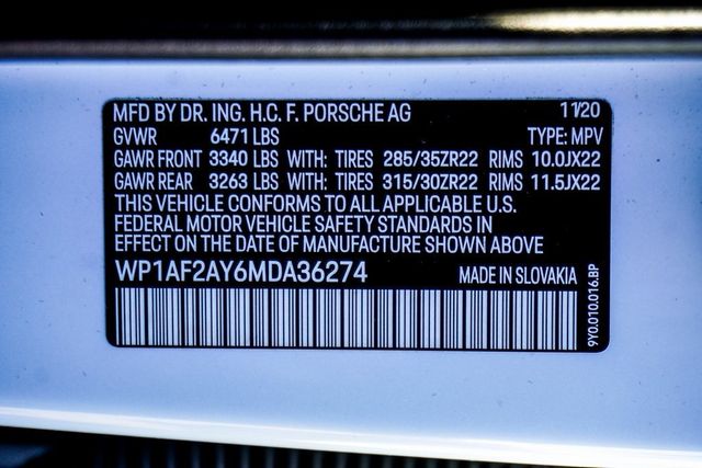 2021 Porsche Cayenne Turbo AWD - 22755320 - 57