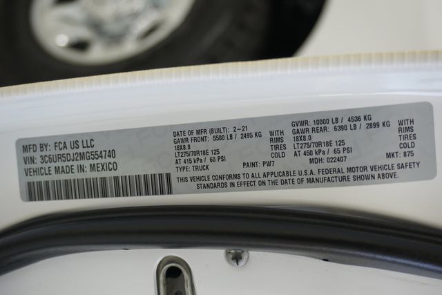 2021 Ram 2500 Big Horn 4x4 Crew Cab 6'4" Box - 22928934 - 23
