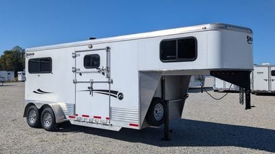 2021 Shadow 2 Horse KingMate Straight Load Side Ramp GN - 873970U