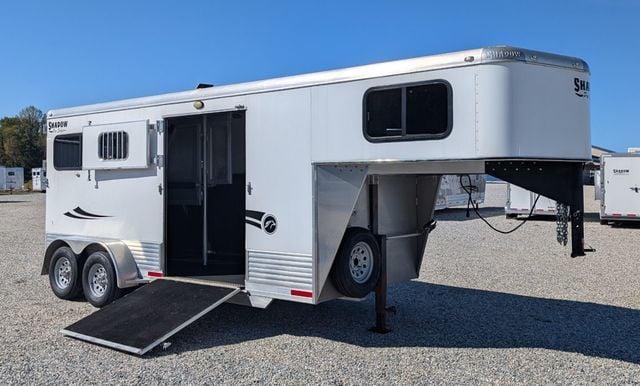 2021 Shadow 2 Horse KingMate Straight Load Side Ramp GN  - 22928097 - 1