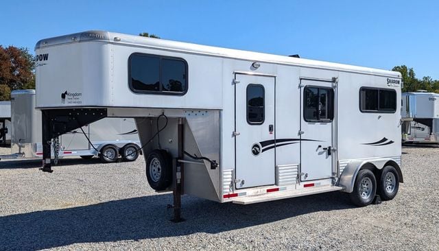 2021 Shadow 2 Horse KingMate Straight Load Side Ramp GN  - 22928097 - 3