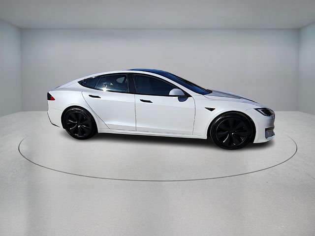 2021 Tesla Model S Long Range AWD with Cream Premium Interior - 22934826 - 1