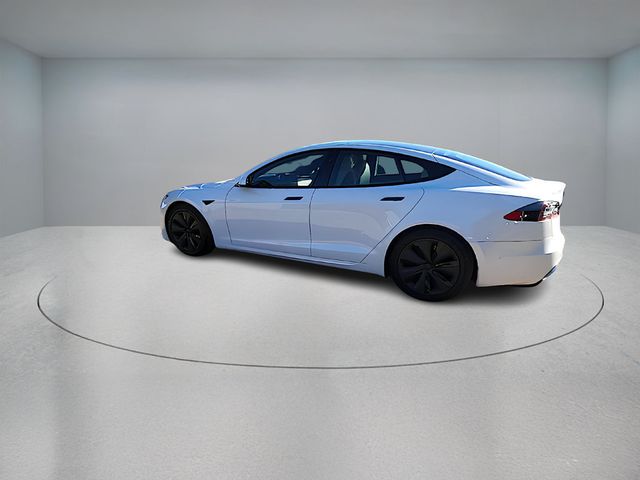 2021 Tesla Model S Long Range AWD with Cream Premium Interior - 22934826 - 5