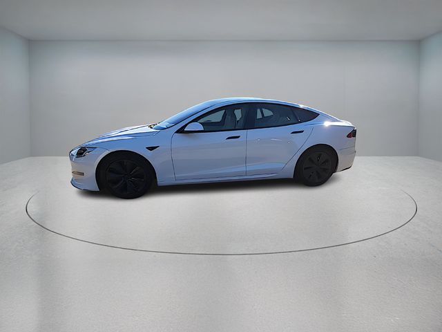 2021 Tesla Model S Long Range AWD with Cream Premium Interior - 22934826 - 6