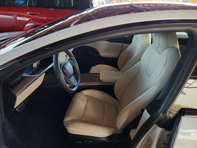 2021 Tesla Model S Long Range AWD with Cream Premium Interior - 22934826 - 8