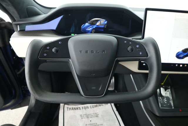 2021 Tesla Model S Plaid AWD with Upgraded 21'' Wheels & Cream Premium Interior - 22933255 - 10