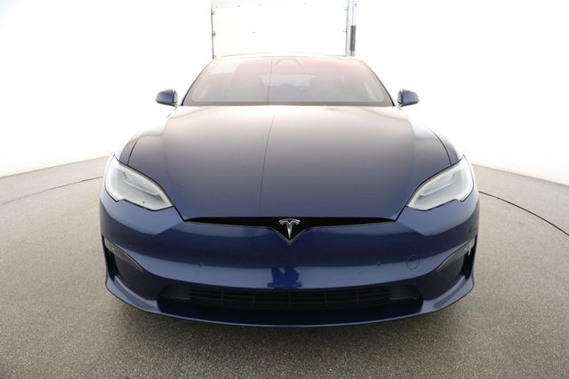 2021 Tesla Model S Plaid AWD with Upgraded 21'' Wheels & Cream Premium Interior - 22933255 - 1