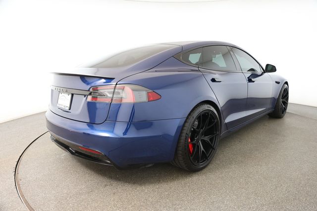 2021 Tesla Model S Plaid AWD with Upgraded 21'' Wheels & Cream Premium Interior - 22933255 - 3