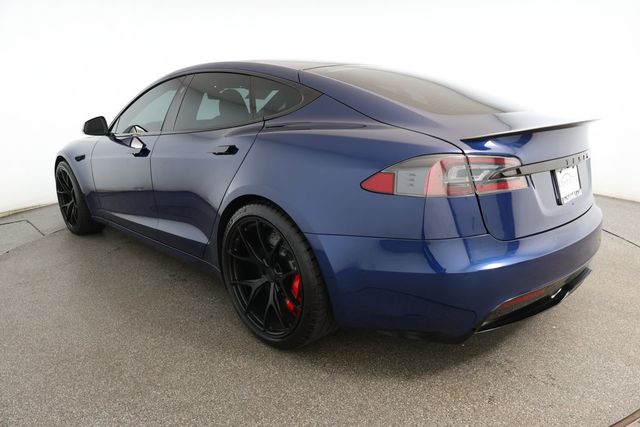 2021 Tesla Model S Plaid AWD with Upgraded 21'' Wheels & Cream Premium Interior - 22933255 - 5