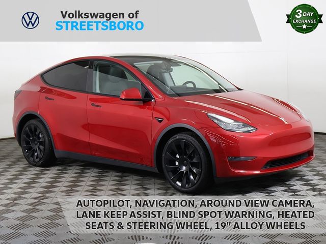 2021 Tesla Model Y Long Range AWD - 22921173 - 0