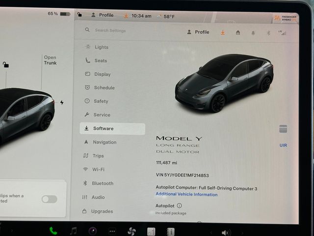 2021 Tesla Model Y Long Range AWD - 22934921 - 24