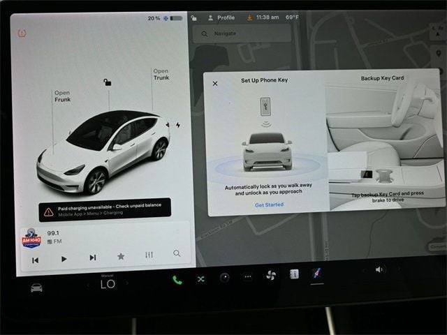 2021 Tesla Model Y Standard Range RWD - 22924276 - 20