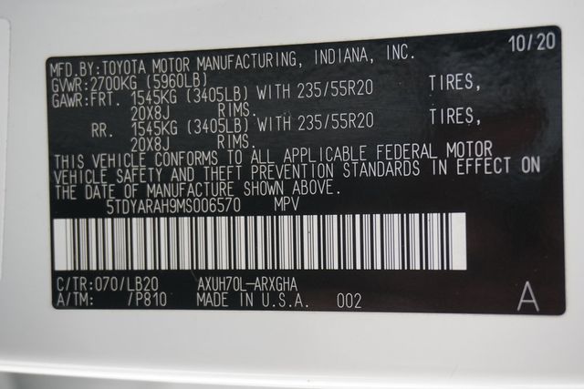 2021 Toyota Highlander  - 22928913 - 35