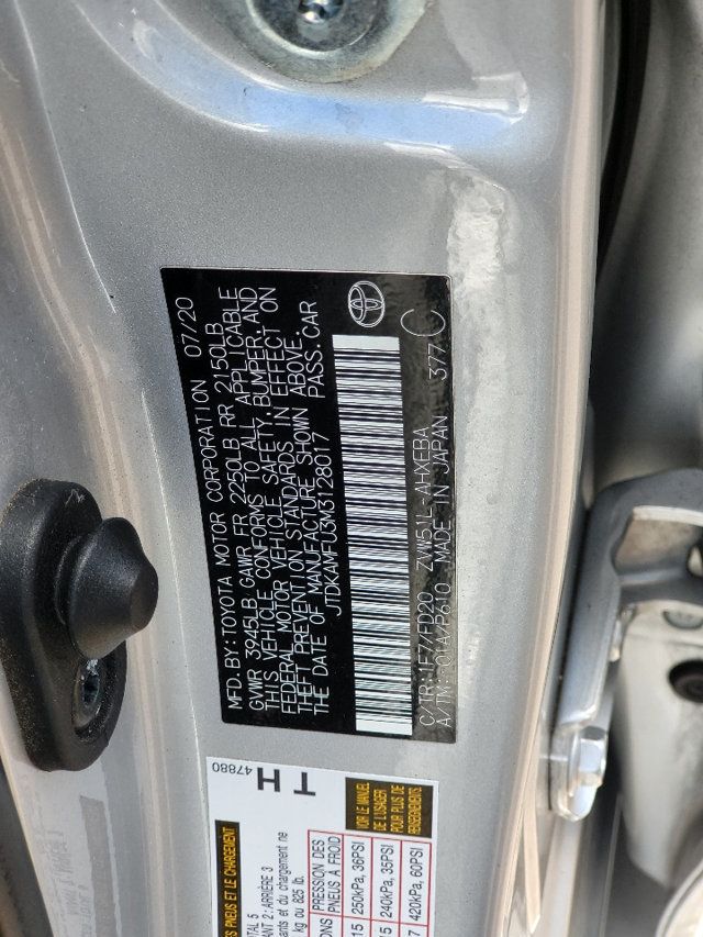 2021 Toyota Prius 20th Anniversary Edition - 22935742 - 22