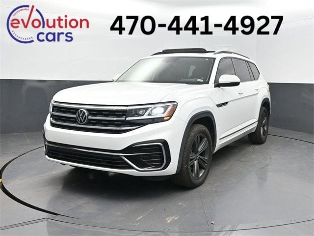2021 Volkswagen Atlas 3.6L V6 SE w/Technology R-Line FWD - 22911647 - 0