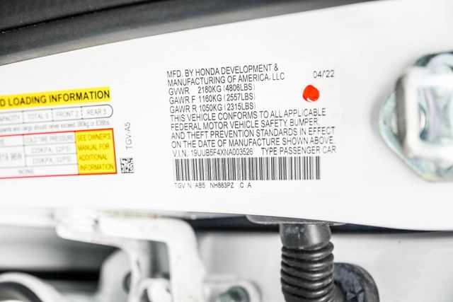 2022 Acura TLX FWD w/Technology Package - 22911983 - 40