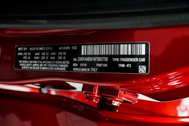 2022 Alfa Romeo Giulia Veloce - 22928219 - 38