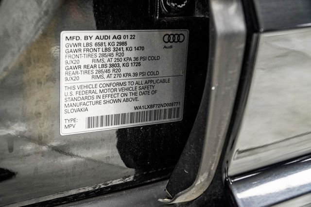 2022 Audi Q7 Premium Plus 55 TFSI quattro - 22914203 - 41