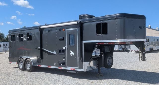 2022 Bison QuickDraw 3 Horse Living Quarters  - 22921400 - 1
