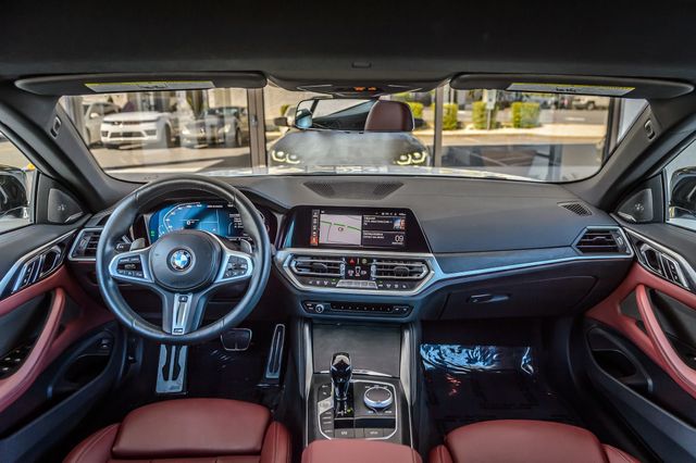 2022 BMW 4 Series M440i WHITE ON RED NAV BACKUP CAM LOW MILES LOADED MUST SEE - 22908639 - 2