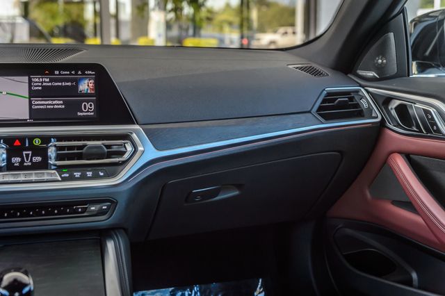 2022 BMW 4 Series M440i WHITE ON RED NAV BACKUP CAM LOW MILES LOADED MUST SEE - 22908639 - 37