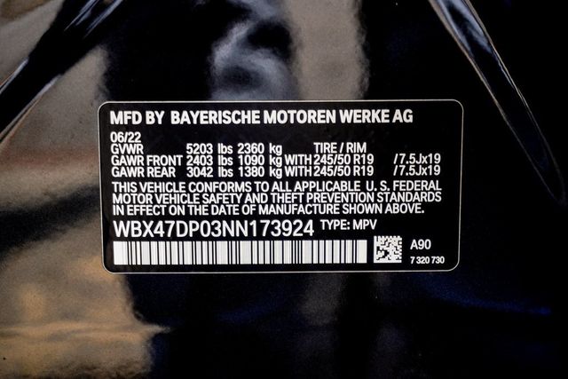 2022 BMW X3 sDrive30i - 22872377 - 48