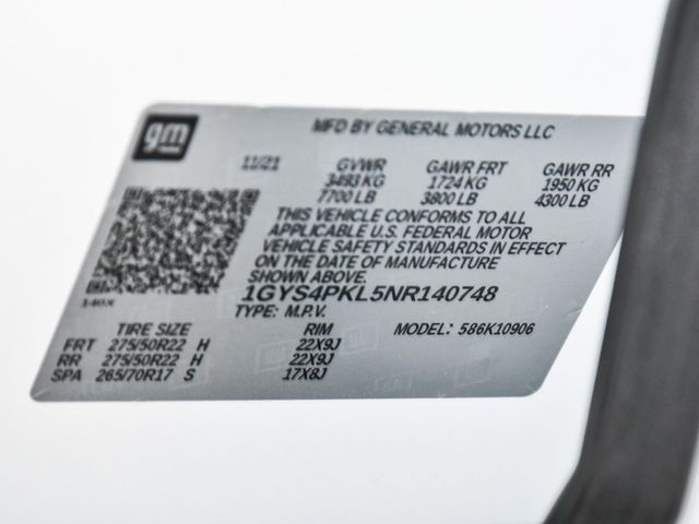 2022 Cadillac Escalade ESV Sport - 22936634 - 17