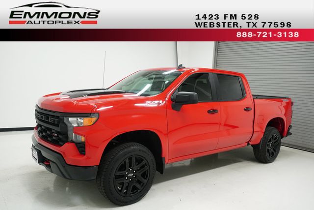 2022 Chevrolet Silverado 1500 4WD Crew Cab 147" Custom Trail Boss - 22918571 - 0