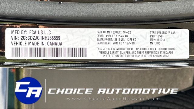 2022 Dodge Challenger GT RWD - 22394617 - 25