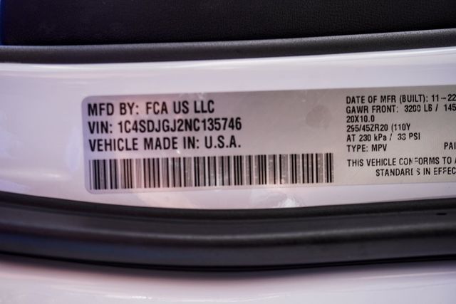 2022 Dodge Durango SRT 392 AWD - 22929205 - 51