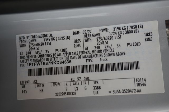 2022 Ford F-150  - 22934852 - 31