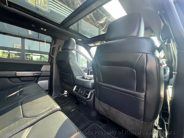 2022 Ford F-150 Platinum 4WD SuperCrew 5.5' Box - 22872189 - 23