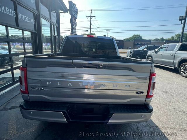 2022 Ford F-150 Platinum 4WD SuperCrew 5.5' Box - 22872189 - 5