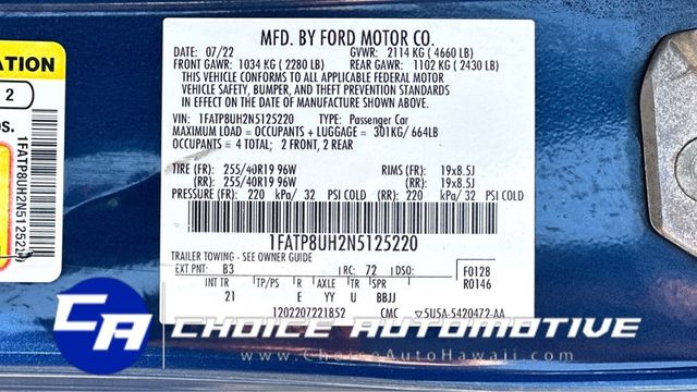 2022 Ford Mustang EcoBoost Convertible - 22425383 - 25