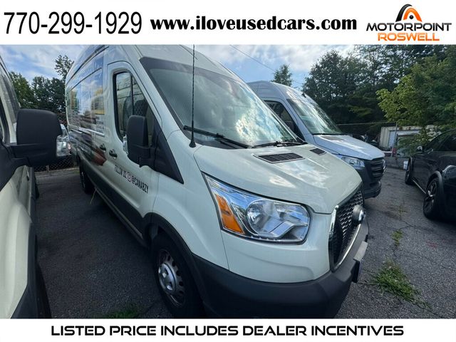 2022 Ford Transit Cargo Van T-250 148" EL Hi Rf 9070 GVWR AWD - 22866814 - 0
