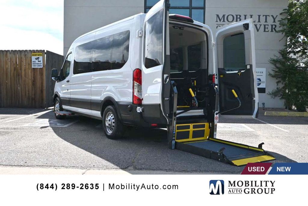 2022 Ford Transit Passenger Wagon T-350 148" Med Roof XL AWD - 22860430 | Video 1